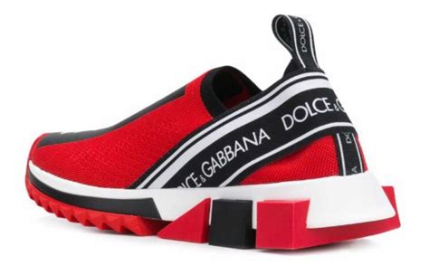 tenis dolce gabbana rojos precio